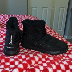 bear paw water proof puffy boots
